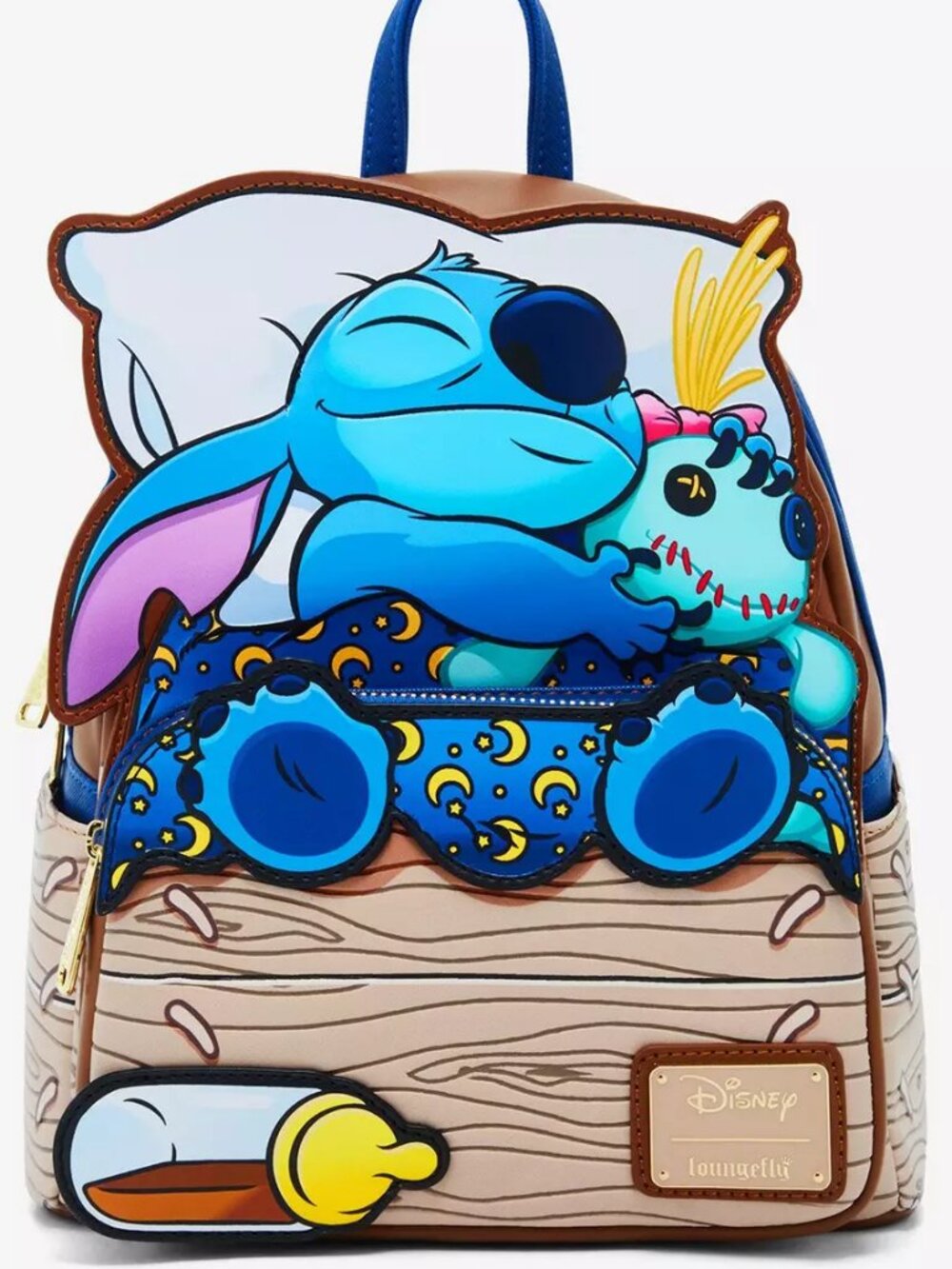 Loungefly Disney Lilo & Stitch Sleeping Stitch Mini Backpack (NEW/SEALED)